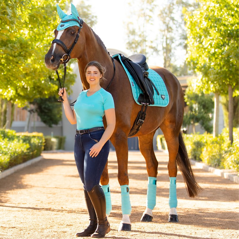 LeMieux Loire Fly Hood - Azure-1